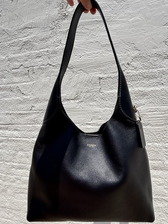 Coach Handbags - Coach Brooklyn Shoulder bag 28 leather Black